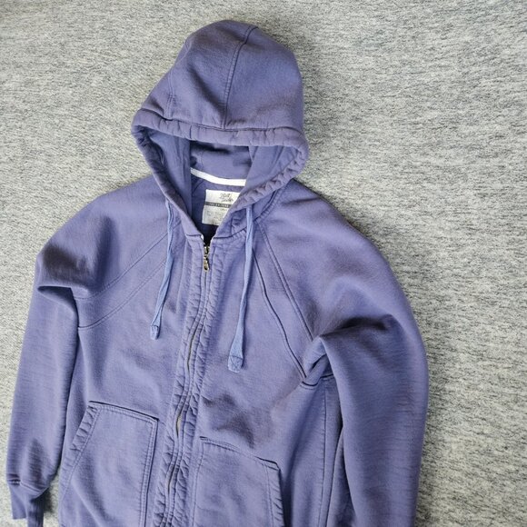 Flint And Tinder 10 Year Hoodie Mens Small Blue Sweatshirt Full Zip USA Outdoors - Picture 4 of 11